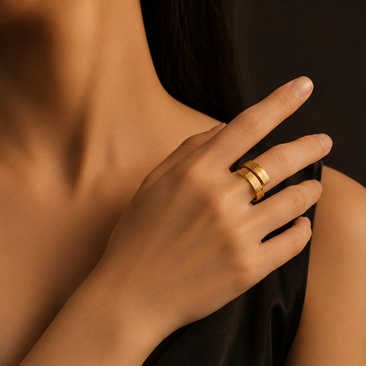 Ayatul Kursi Arabic Adjustable Ring